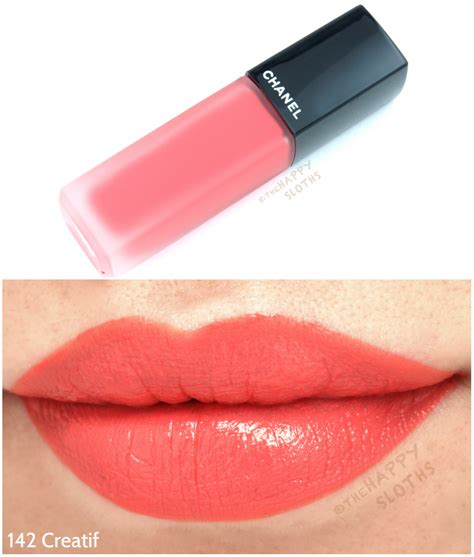 chanel 142 creatif|Chanel Rouge Allure Ink Matte Liquid Lip Color in .